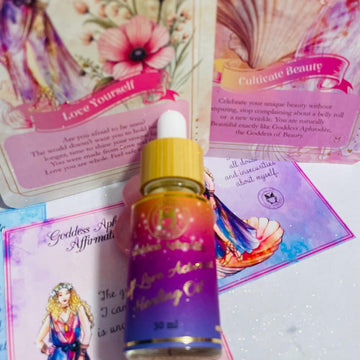 Aphrodite Self-Love Oil | Goddess of Love Healing Lotion