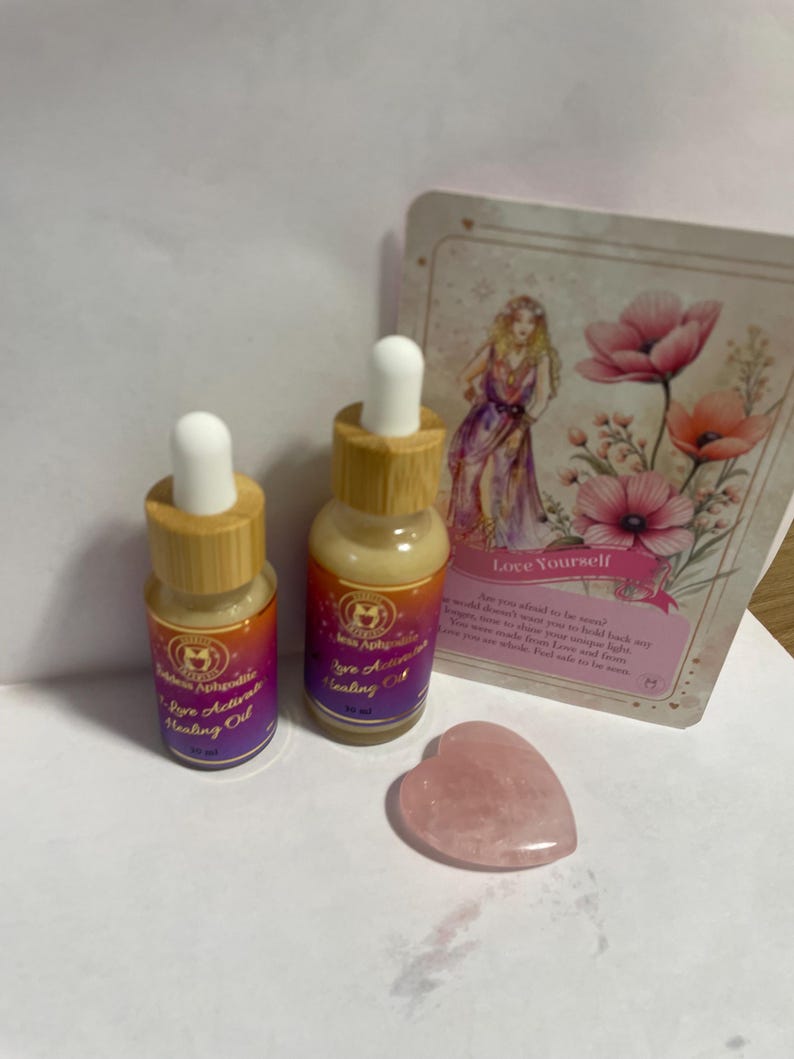 Aphrodite Self-Love Oil | Goddess of Love Healing Lotion

